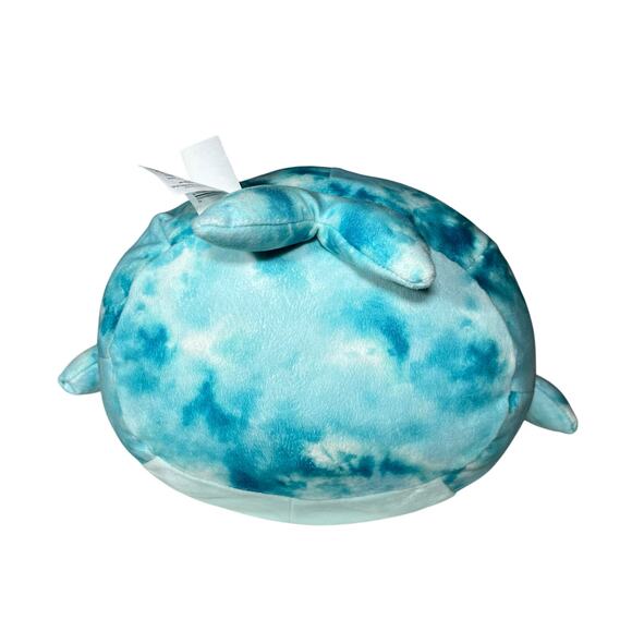 Squishmallows Danika Dolphin Blue Crinkle Tie-dye NWT 11" 2022 Sealife Squad - Picture 6 of 11